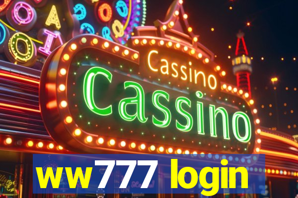 ww777 login